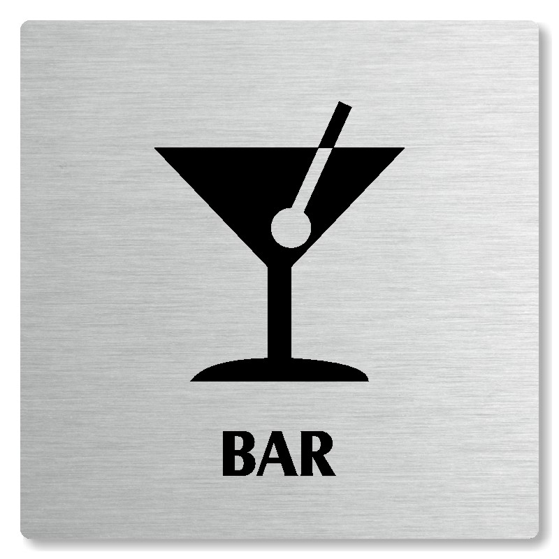 Bar, 148x148mm, stříbrná, Nevada